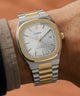 TW6A00600 Timex® Automatic E Line 38mm Stainless Steel Bracelet Watch Primary Wrist Image