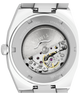 TW6A00700 Timex® Automatic E Line, reloj de 38 mm con brazalete de acero inoxidable: imagen del fondo de la caja