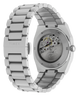 TW6A00700 Reloj Timex® Automatic E Line de 38 mm con brazalete de acero inoxidable. Imagen del fondo de la caja con accesorio.