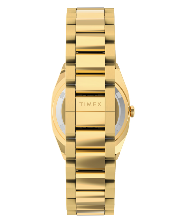 TW6A00900 Imagen de la correa de reloj Timex® Quartz E Line de 30 mm con brazalete de acero inoxidable