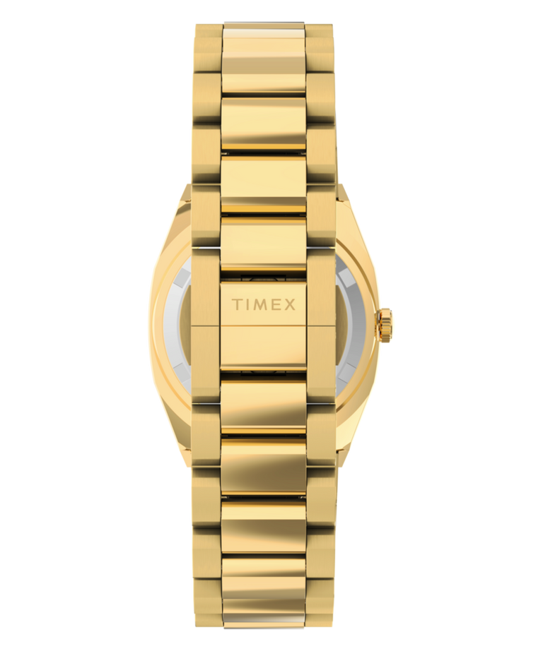 TW6A00900 Imagen de la correa de reloj Timex® Quartz E Line de 30 mm con brazalete de acero inoxidable
