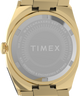 TW6A00900 Timex® Quartz E Line 30mm Stainless Steel Bracelet Watch Caseback Image