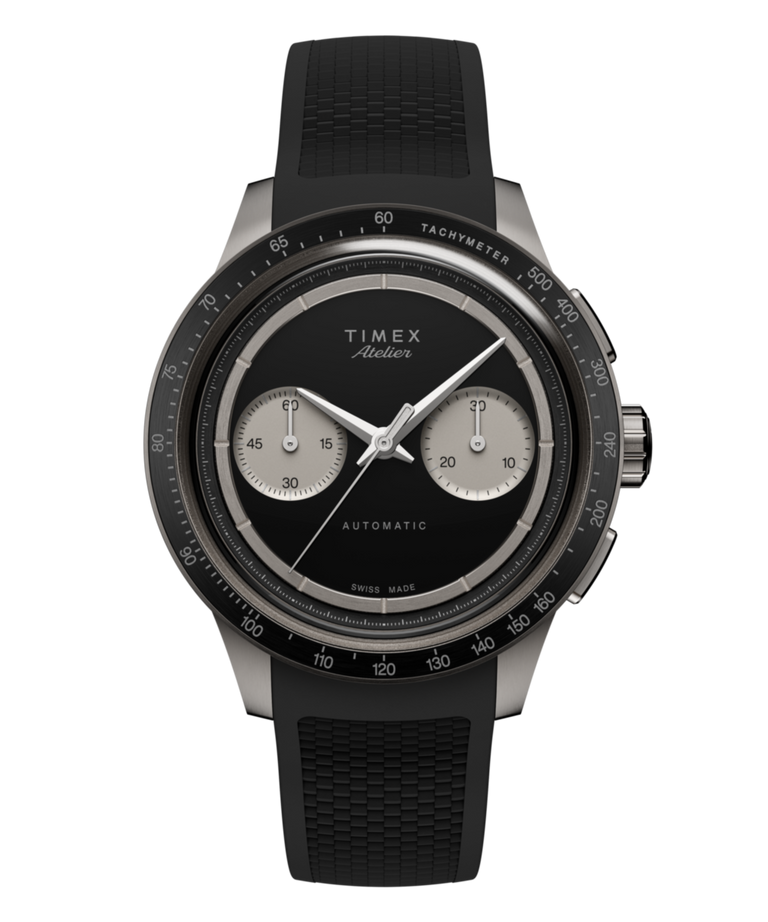 Imagen principal del Timex Atelier Chronograph Automatic M1a Ti 42 mm Swiss Made con correa de caucho sintético NBR - TW6A02800