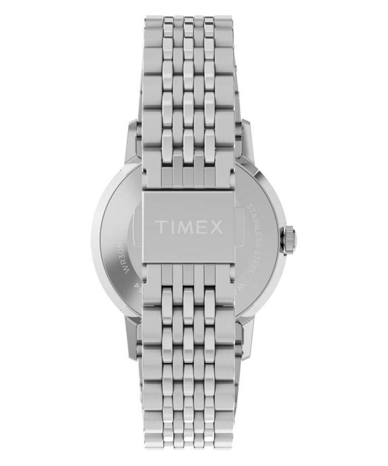 TW6A03800 Marlin® Quartz 34mm Stainless Steel Bracelet Watch   Strap Image
