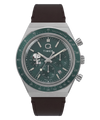 TW6A04400 Reloj Peanuts® x Q Timex Cronógrafo de 40 mm con correa de piel — Imagen principal