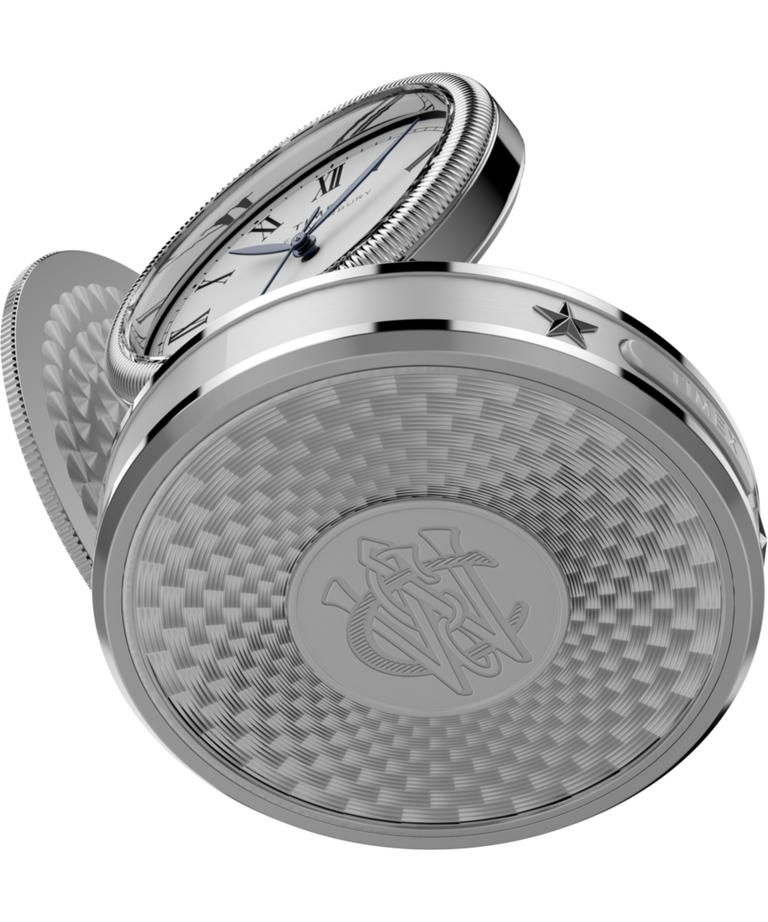 TW6A05900 Reloj de mesa Waterbury America 250, fondo de caja de acero inoxidable de 49 mm, con imagen adjunta