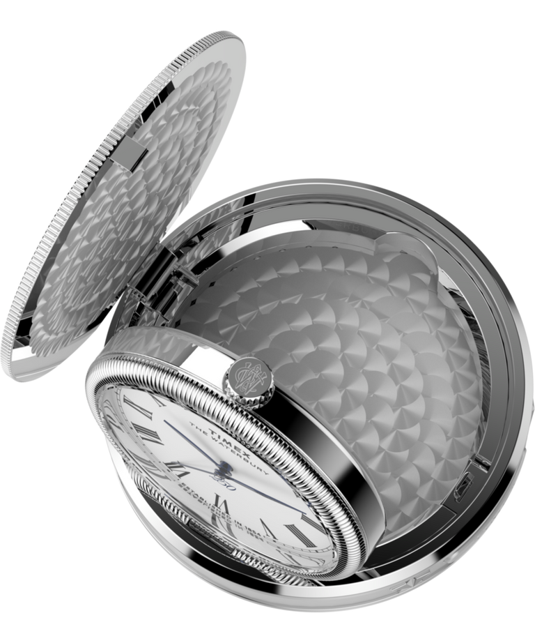 TW6A05900 Reloj de mesa Waterbury America 250, 49 mm, acero inoxidable, Indiglo activado