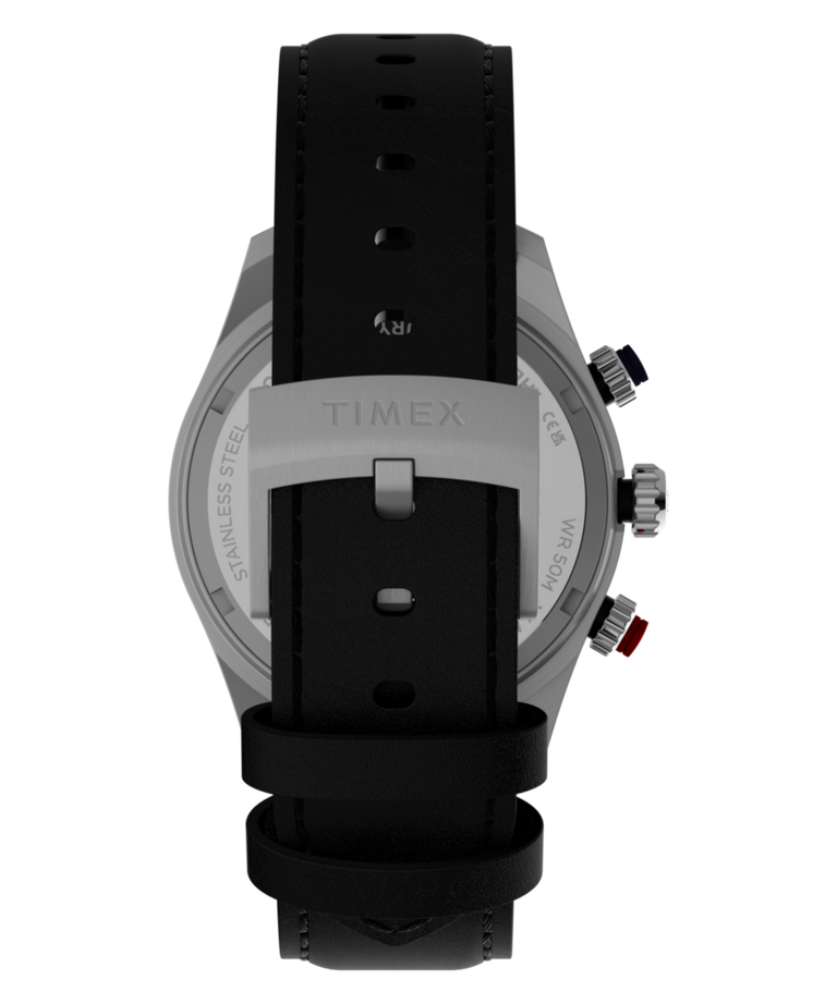TW6A06000 Waterbury Heritage America 250, correa de reloj de 39 mm con correa de piel. Imagen