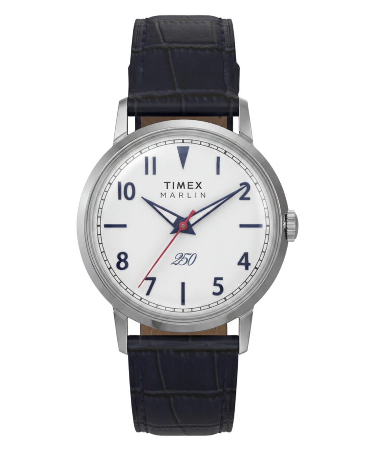 TW6A06200 Reloj Marlin® America 250 con correa de piel de 34 mm — Imagen principal