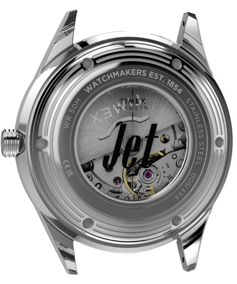 TW6A06300 Marlin® Jet Automatic America 250 38mm Fabric Strap Watch Indiglo On