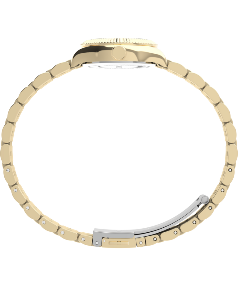 TW6A07400 Reloj Peanuts x Timex Legacy Mini Heart Hug de 25 mm con brazalete de acero inoxidable  Imagen de perfil