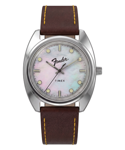 TW6A14700 Fender x Timex 37mm Leather Strap Watch Primary Image
