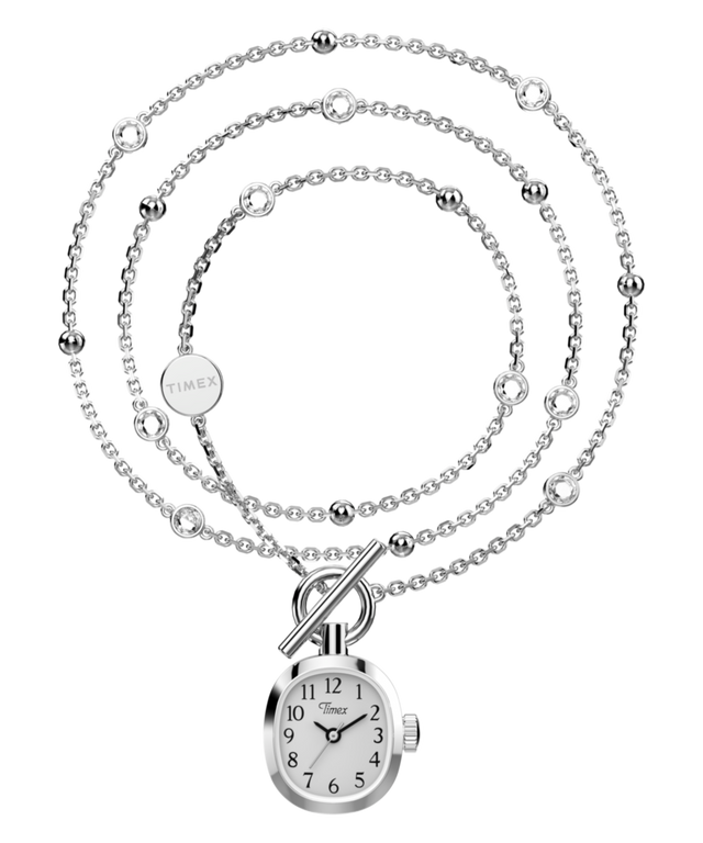 TW6A17600 Cavatina® Mini: correa de reloj de acero inoxidable de 17 mm. Imagen