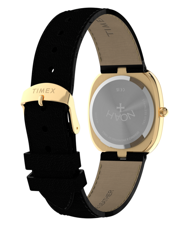 TW6A31100 Noah x Timex Boatswain, reloj de 31 mm con correa de piel: imagen del fondo de la caja con accesorio