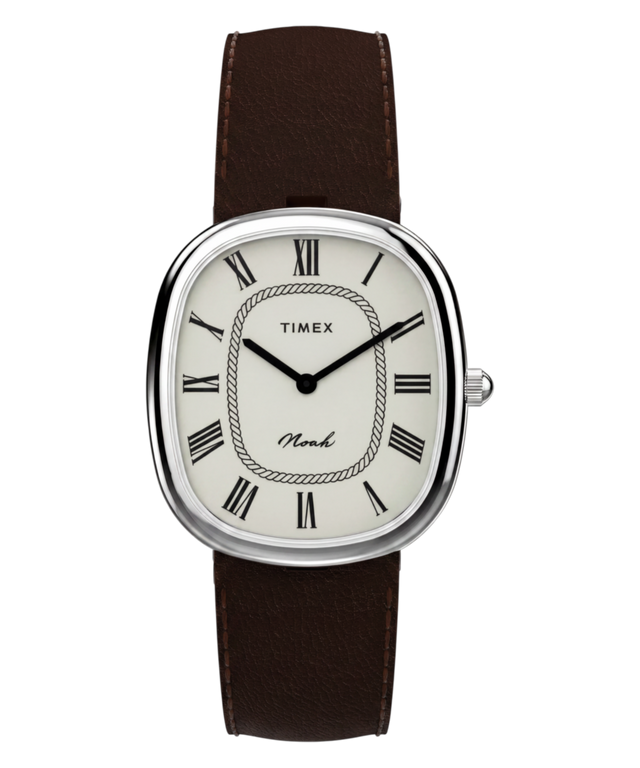 TW6A31200 Reloj Noah x Timex Boatswain de 31 mm con correa de piel. Imagen principal