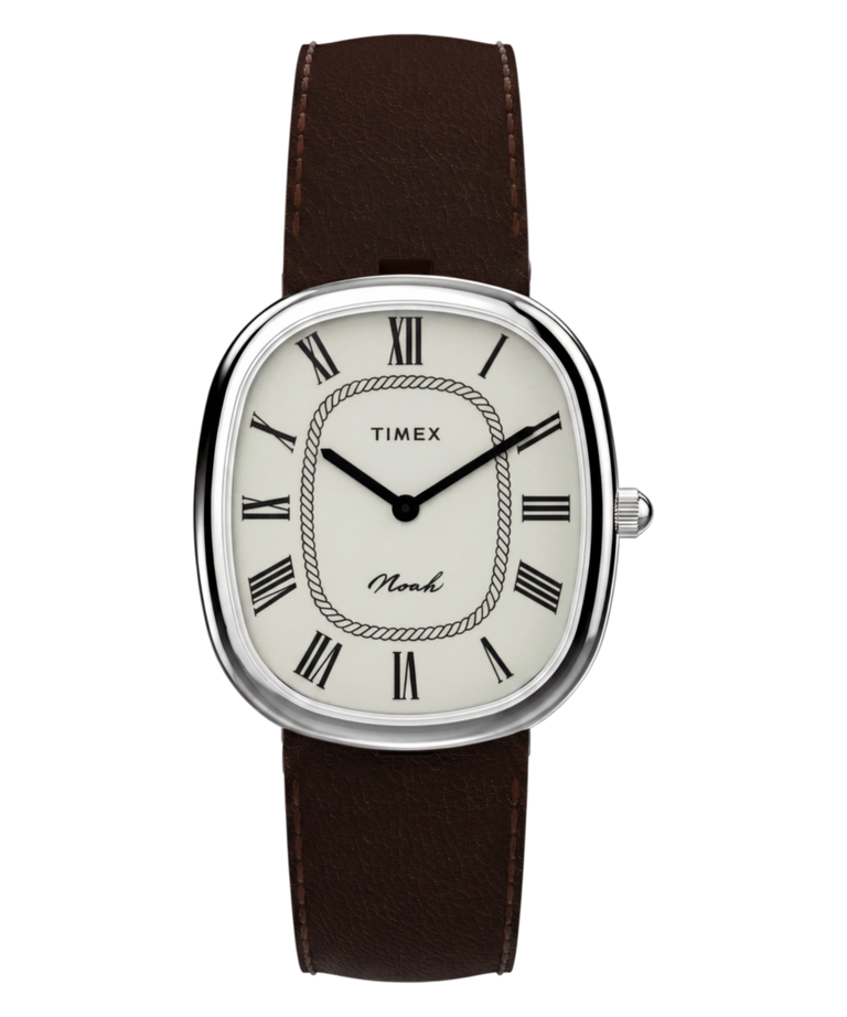 TW6A31200 Reloj Noah x Timex Boatswain de 31 mm con correa de piel. Imagen principal