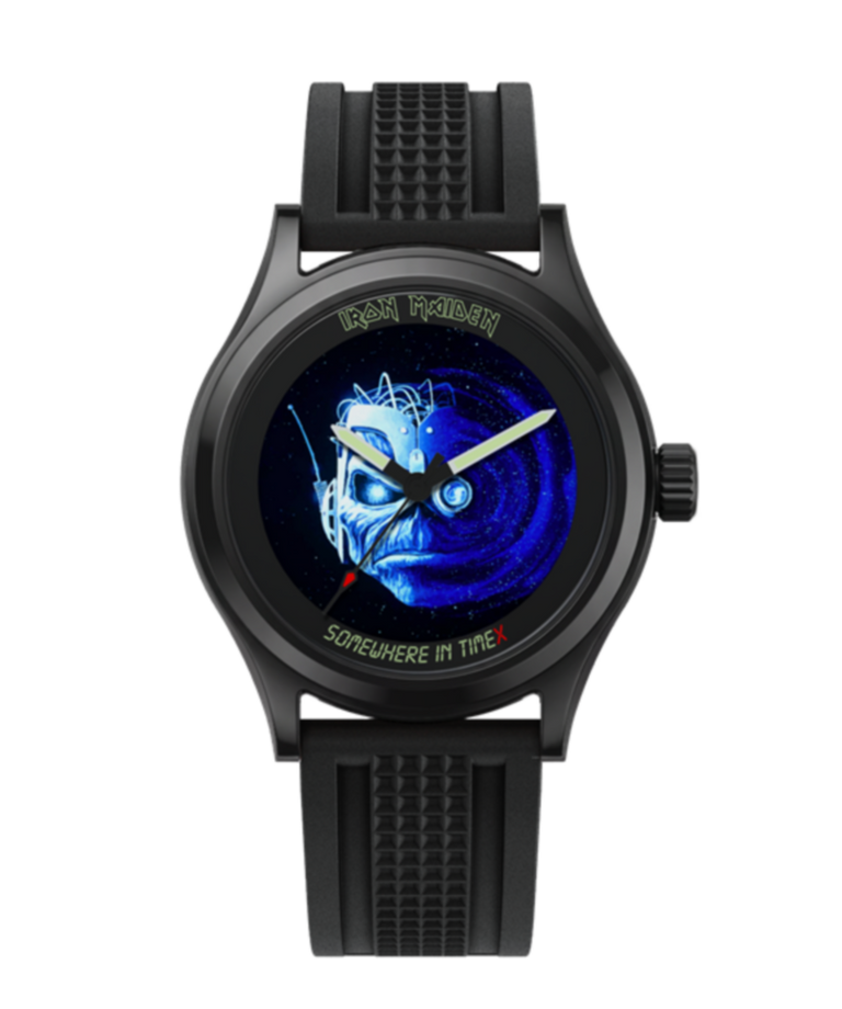 TW6A34000 Timex for Iron Maiden 1986 Tribute 40mm HNBR Strap Watch Primary Image