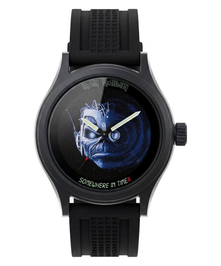 TW6A34000 Reloj Timex para Iron Maiden 1986 Tribute, 40 mm, correa de HNBR. Imagen principal