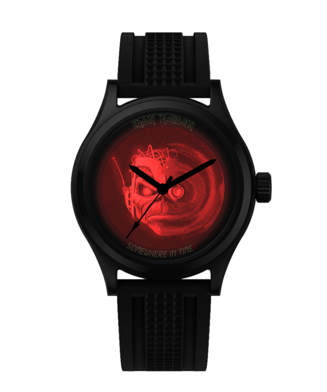 TW6A34000 Reloj Timex para Iron Maiden 1986 Tribute, 40 mm, correa de HNBR, colaboración. Imagen adicional