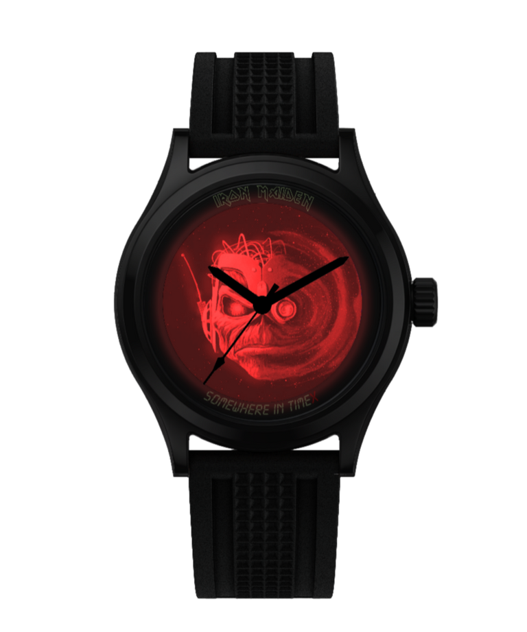 TW6A34000 Reloj Timex para Iron Maiden 1986 Tribute, 40 mm, correa de HNBR, colaboración. Imagen adicional
