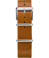 TW7C10500 20mm Leather Slip-Thru Double Layer Strap Primary Image