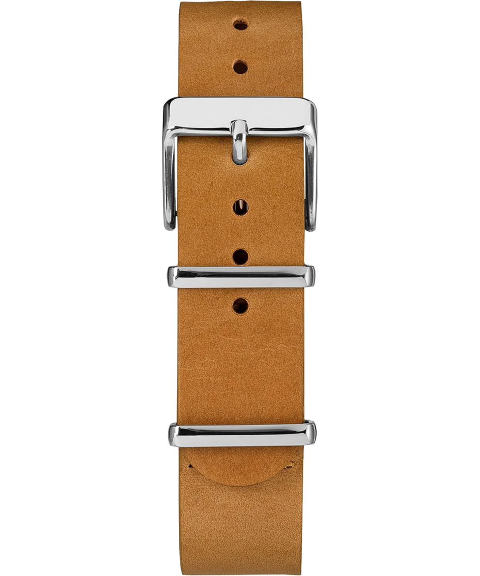 TW7C10600 20mm Leather Slip-Thru Double Layer Strap Primary Image