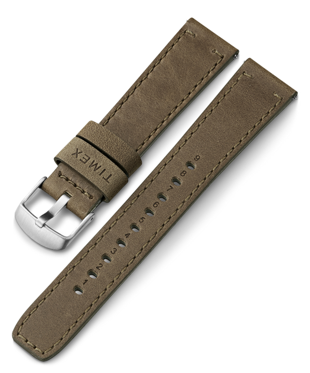 TW7C61200 20mm Quick Release Leather Strap Primary Image