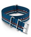 TW7C63100 20mm Fabric Slip-Thru Double Layer Strap Primary Image