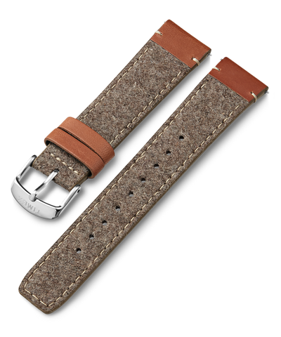 TW7C64400 20mm Fabric Strap with Leather Accents Primary Image