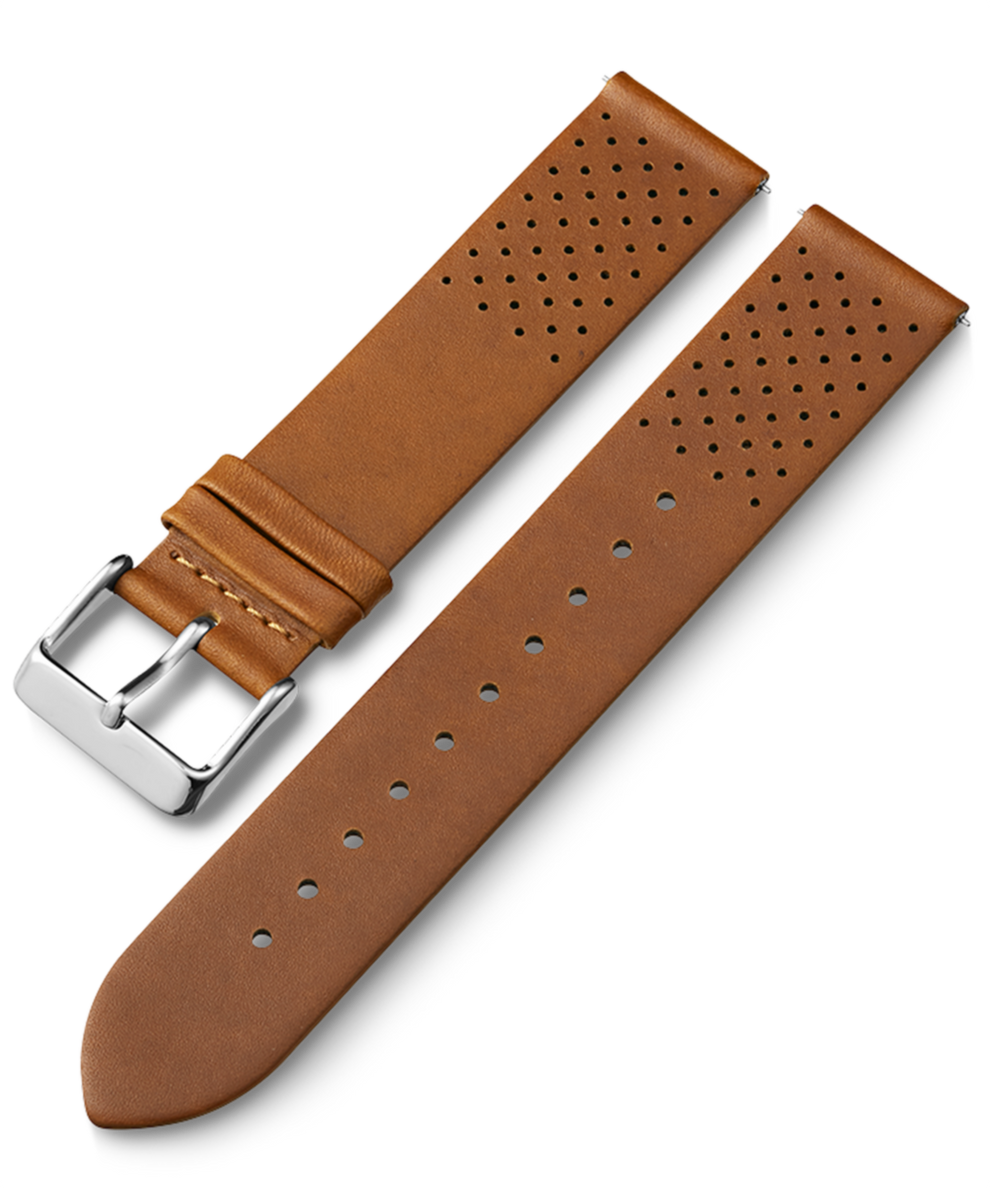 TW7C64700 20mm Quick Release Matte Leather Strap Primary Image