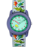 TW7C77300 TIMEX TIME MACHINES® Reloj infantil de 29 mm con tela elástica y motivos de dinosaurios. Imagen principal