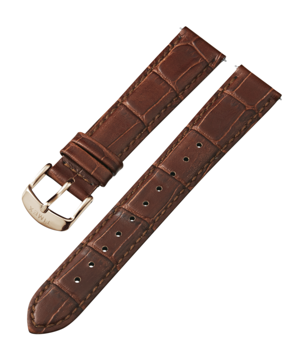 Invella Genuine Leather Strap For Timex IConnect Pro Smartwatch (Vintage  Brown) | Invella