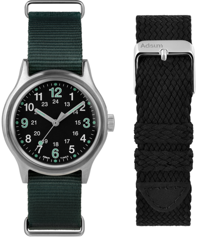 TWG029400 Timex x Adsum 36mm Fabric Strap Watch Set Primary Image