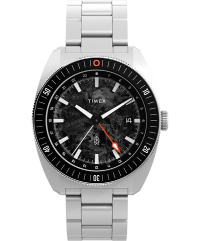 TWG067600 The James Brand x Timex Automatic GMT 41mm Watch Gift Set Primary Image