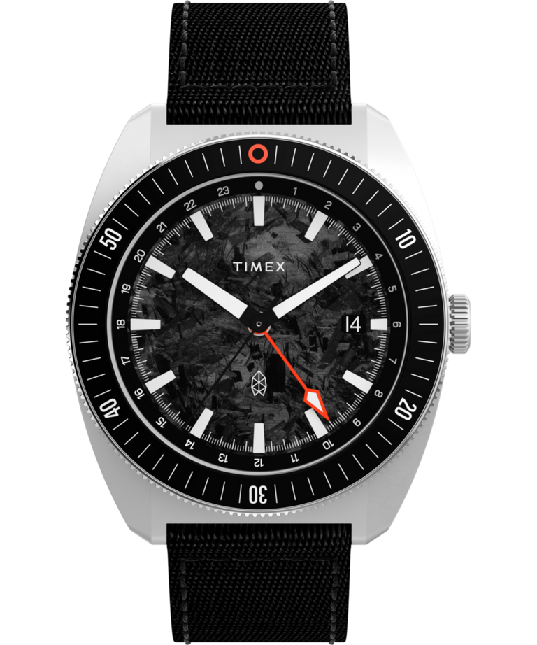 TWG067600 The James Brand x Timex Automatic GMT 41mm Watch Gift Set Profile Image