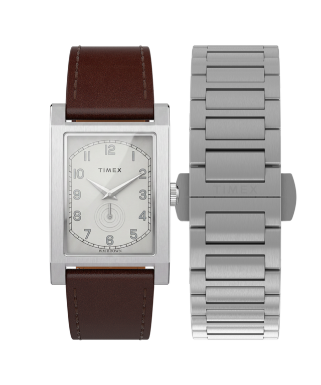 TWG069000 WM Brown x Timex: reloj con correa de piel de 26 mm. Imagen principal