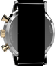 TWG069100 Vontélle x Timex Marlin: reloj cronógrafo de cuarzo de 40 mm con correa de tela, set de regalo. Imagen del fondo de la caja.