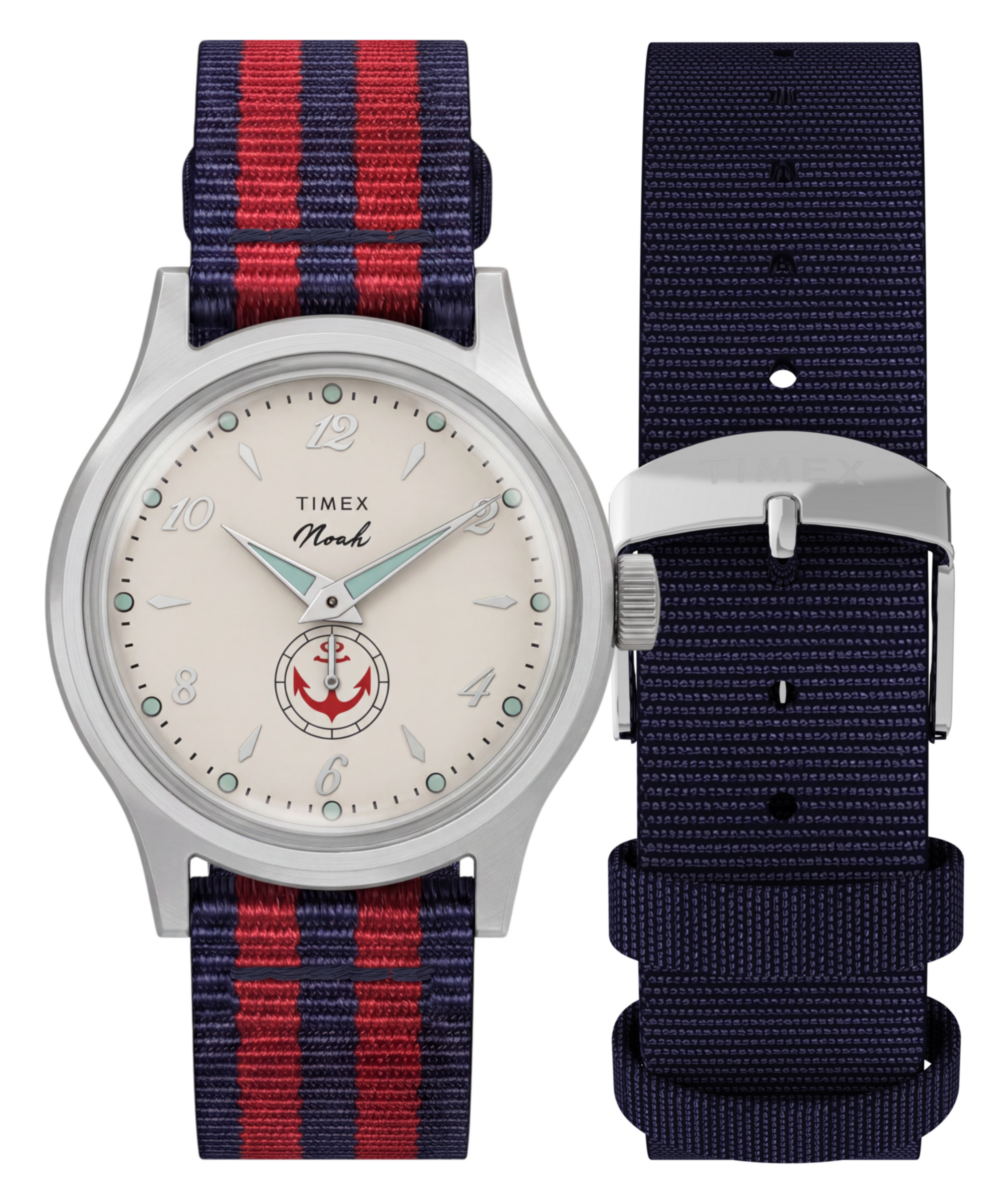 Timex NOAH x Timex MK1 Anchor 36mm Fabric Strap Gift Set - TWG069300