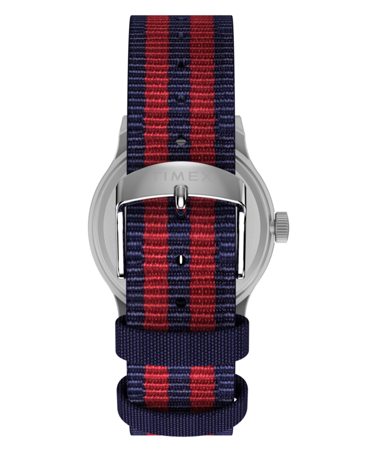 TWG069300 NOAH x Timex MK1 Anchor, 36 mm, correa de tela, set de regalo. Imagen de la correa