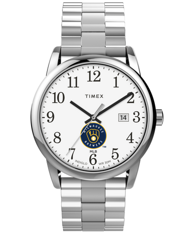 TWZBBREMZ Easy Reader Expansion Bracelet Milwaukee Brewers Primary Image