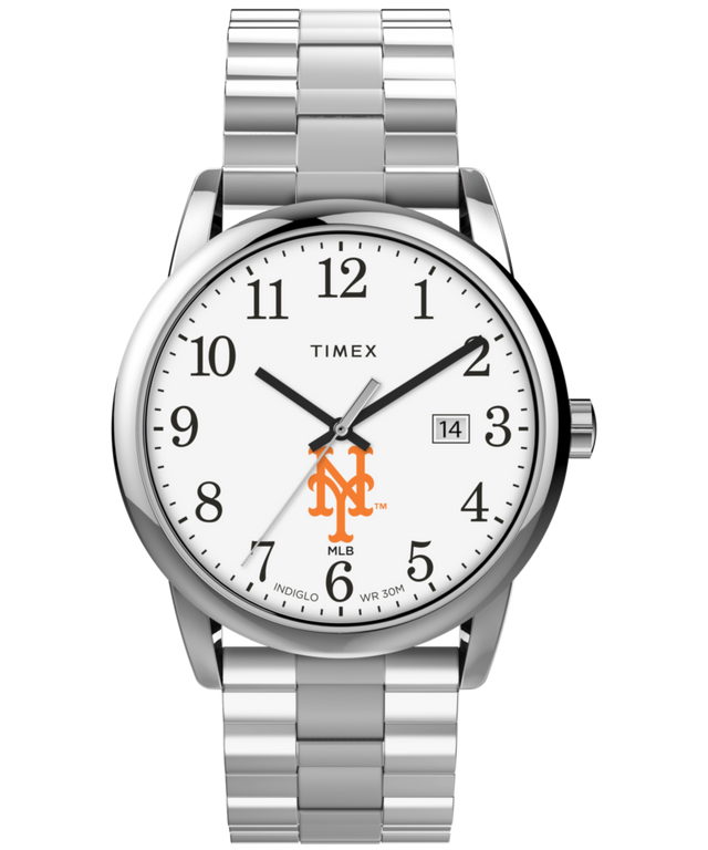 Easy Reader Expansion Bracelet New York Mets - TWZBMETMZ | Timex US Easy Reader Expansion Bracelet New York Mets - TWZBMETMZ | Timex US
