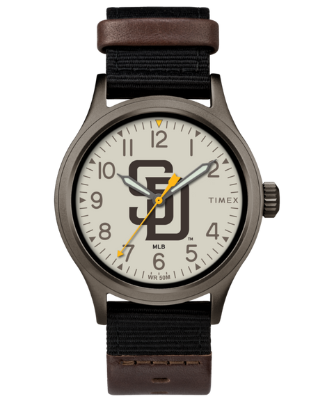 Padres Watch | Timex Clutch MLB Watch Tribute - TWZBPADMB | Timex US