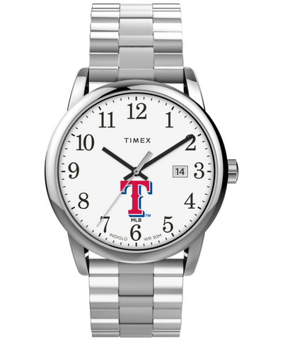 TWZBRNGMZ Easy Reader Expansion Bracelet Texas Rangers Primary Image