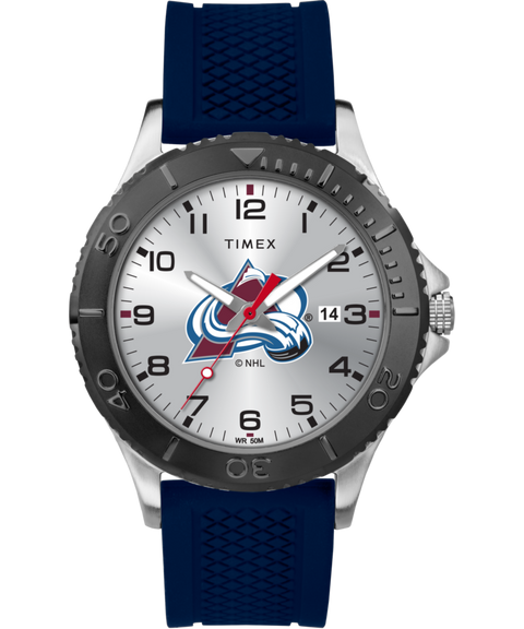 Colorado Avalanche Watch | Timex Gamer Blue NHL Watch Tribute