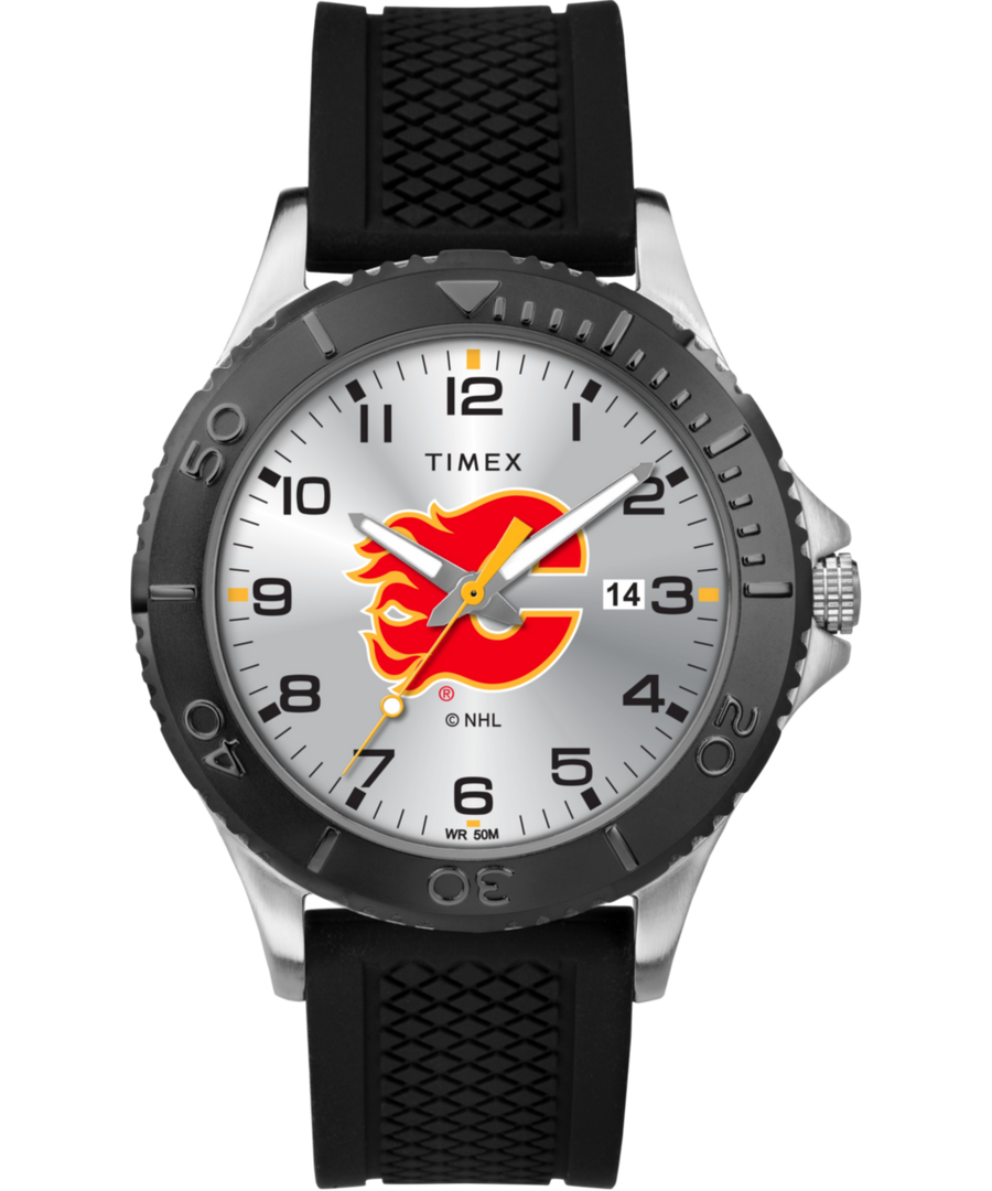 TWZHFLAMD Gamer Black Calgary Flames Primary Image