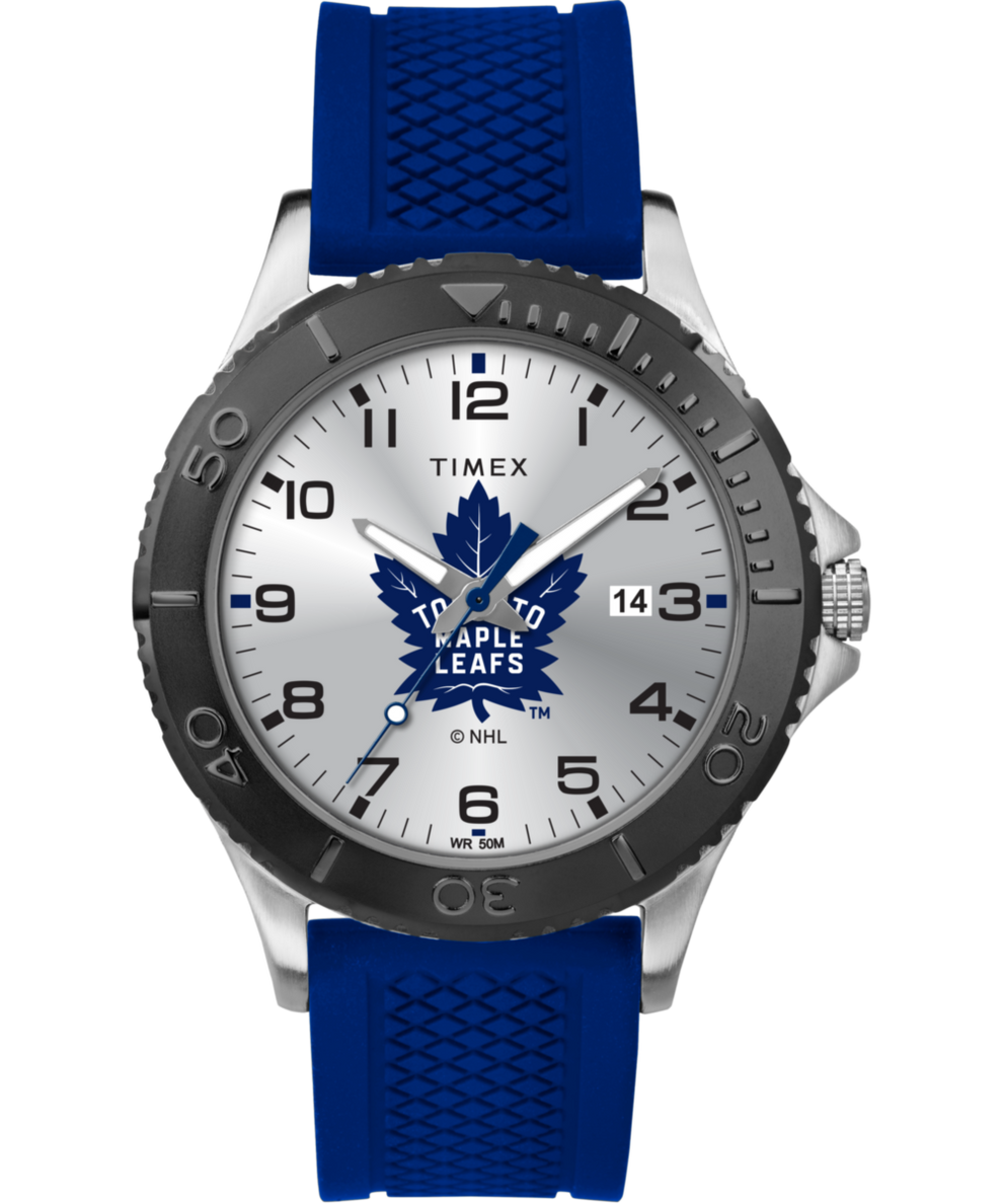 TWZHMAPMN Imagen principal de los Toronto Maple Leafs en azul real para jugadores