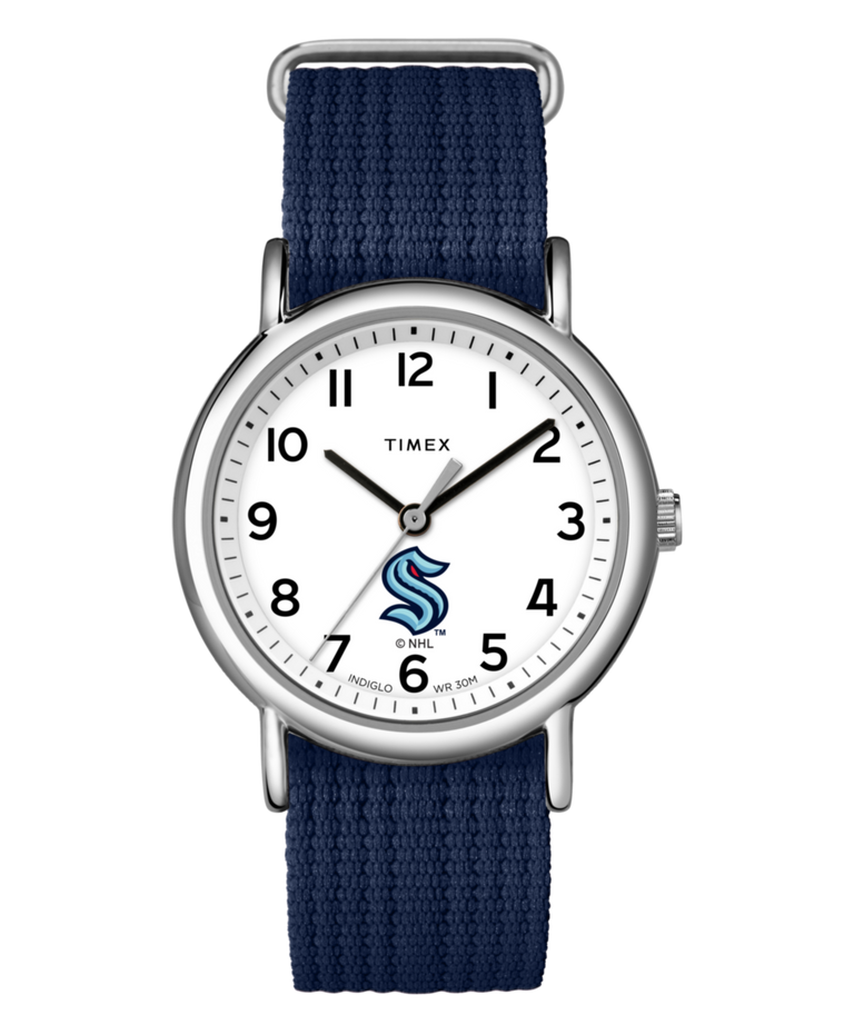 TWZHSKRM2 Bolsa de fin de semana azul marino Seattle Kraken - Imagen principal