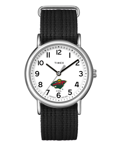 TWZHWILM1 Bolsa de fin de semana negra Minnesota Wild - Imagen principal