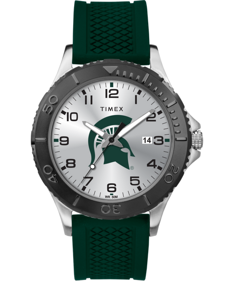 Gamer Green Spartans Watch - NCAA Watches Collection - TWZUMCSMH