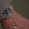 A 16:9 promotional video of the Timex TW2Y11900 watch, featuring cinematic close-ups of the watch’s case, dial, hands, and strap. The footage highlights the craftsmanship, materials, and refined aesthetics with smooth motion and lighting transitions.
